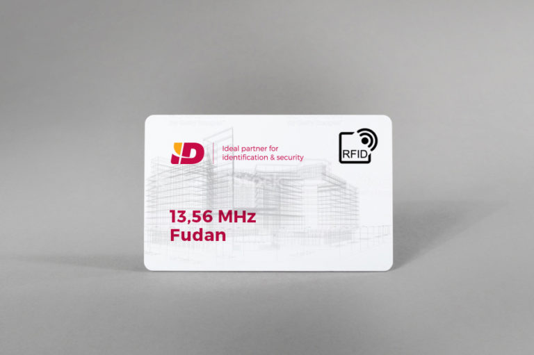Fudan 13.56 MHz blank PVC cards