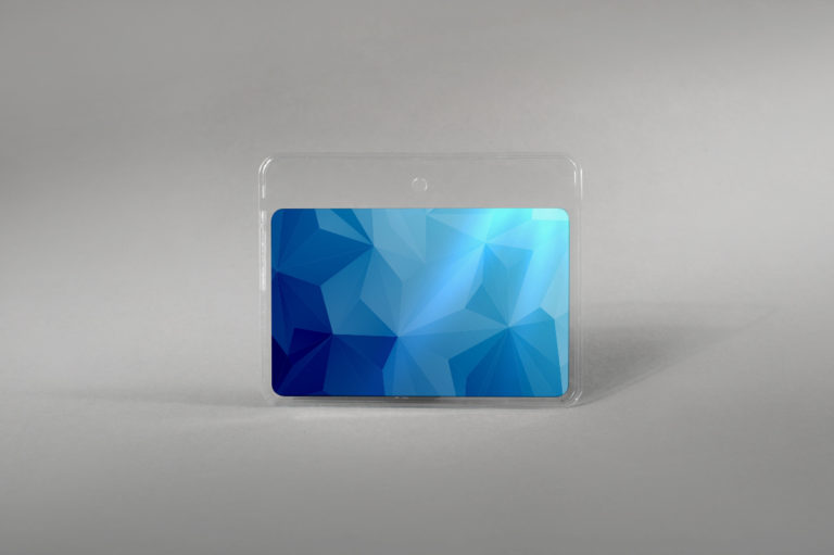 Soft PVC card holder (horizontal)