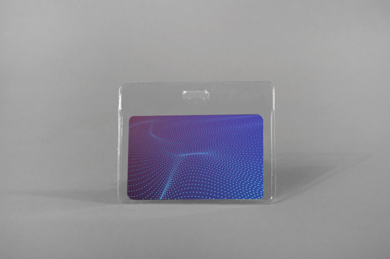 Soft RFID card holder (horizontal)