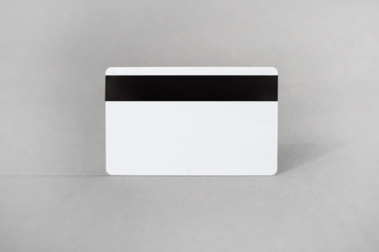 White Mag Stripe PVC cards 30 mil (LoCo, HiCo)