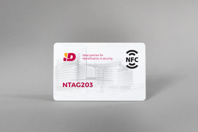 NFC cards NTAG203 blank PVC cards
