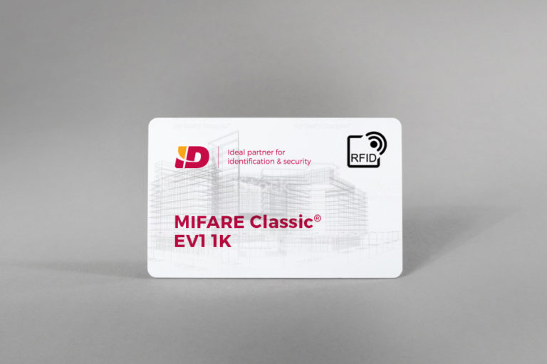 MIFARE Classic® EV1 1K blank PVC cards