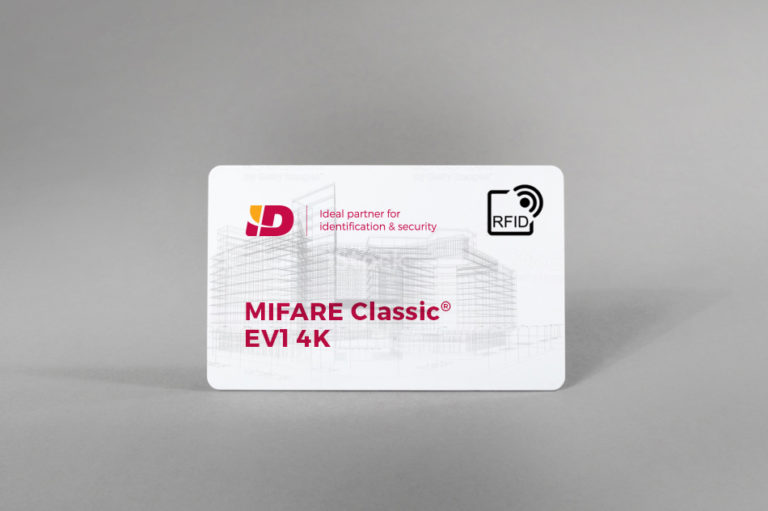 MIFARE Classic® EV1 4K blank PVC cards