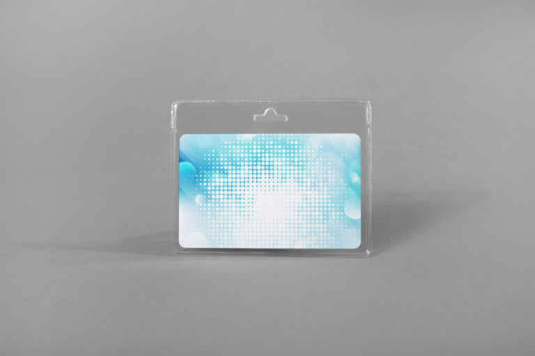 Soft PVC card holder (horizontal)