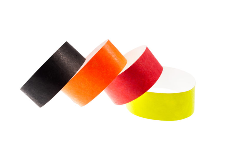 Paper wristbands